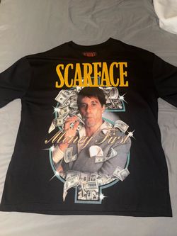 DM TO BUY: SCARFACE 35/40$ EACH: BOSS SHIRT 40$: RONALDINHO SHIRT 100$