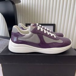 Prada Cups Purple & White Size 10 