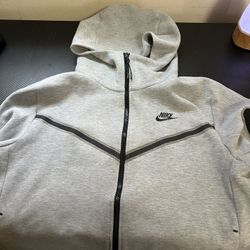Grey Nike Tech Hoodie