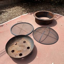 Fire pit with Grill