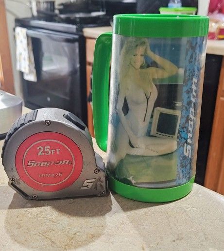 Snap On Mug/Tape Measure