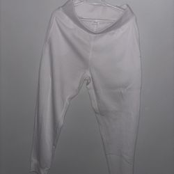 White Sweat Pants