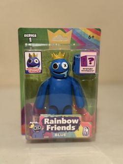 Rainbow Friends BLUE 5" Action Figure Posable Figure Series 1 PhatMojo NEW