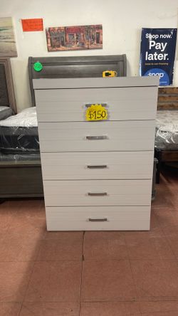 White dresser