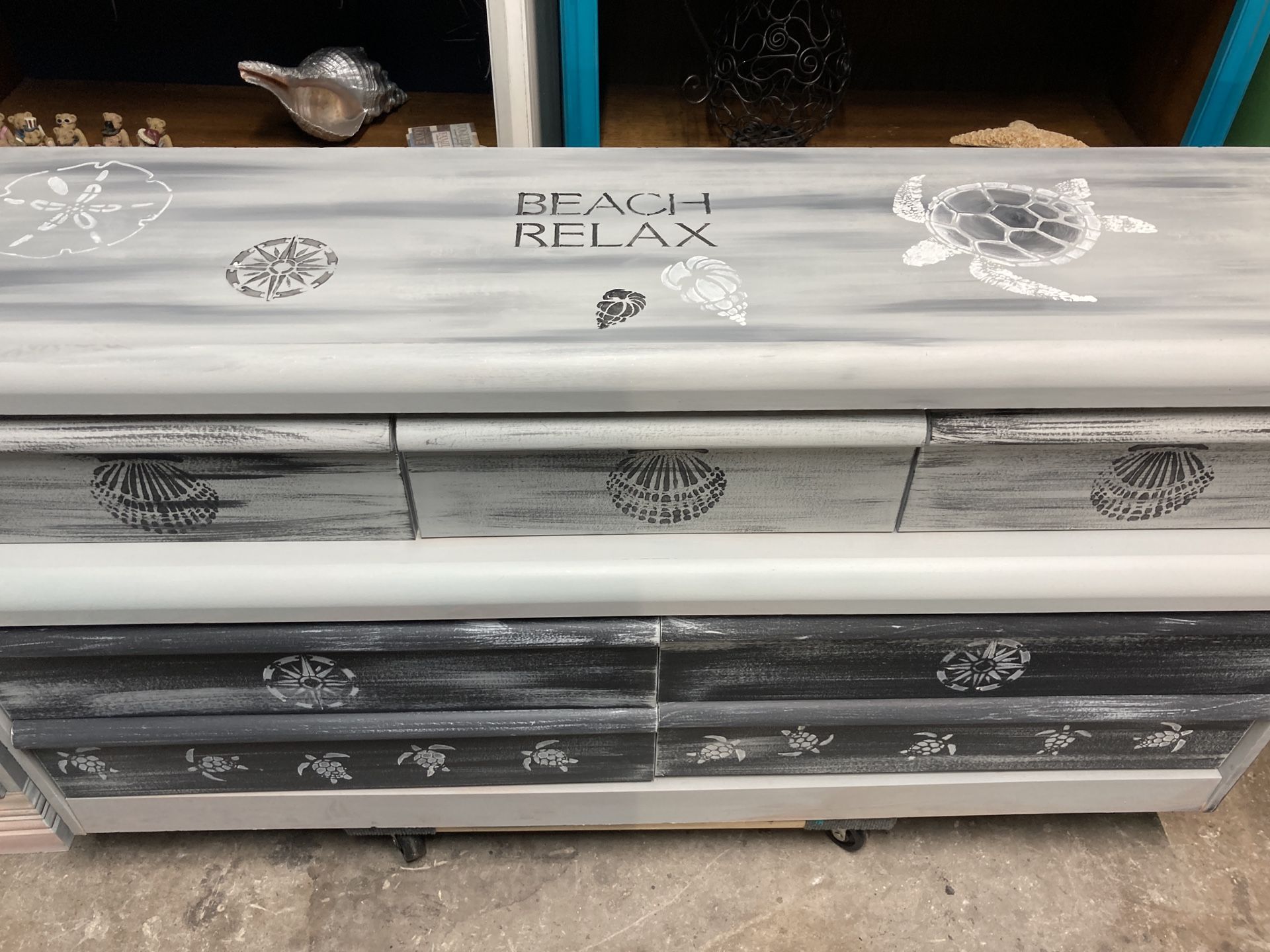 Coastal Grey Dresser