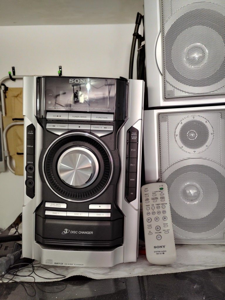 Sony Mini Stereo System Model HCD-EC55