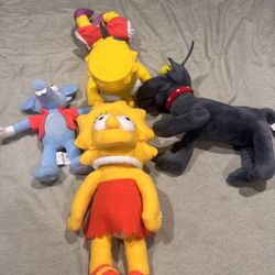 The Simpsons Stuff Animals 