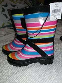 Girl rain boots