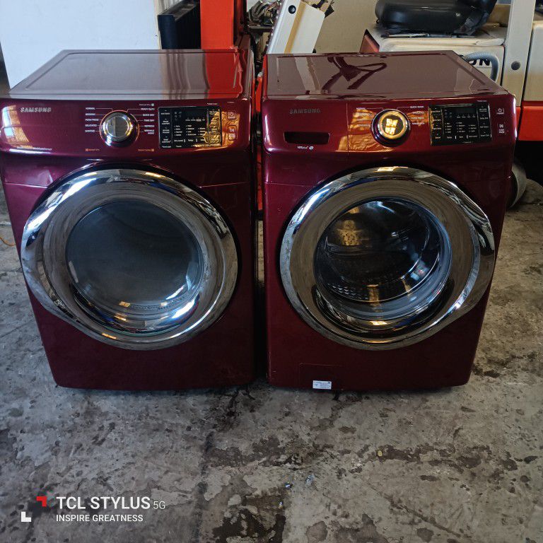 Set Washer And Dryer Samsung Gas Dryer Everything Is And Good Working Condition 3 Months Warranty Delivery And Installation 