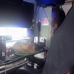 Whole Pc Set Up With Monitor