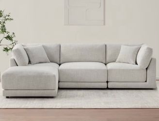 Modular 3 piece Sofa with ottoman ( Modern Home Furniture)