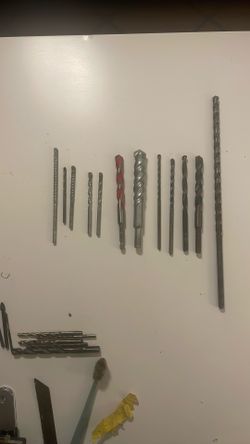 Masonry Drill Bits Various Sizes