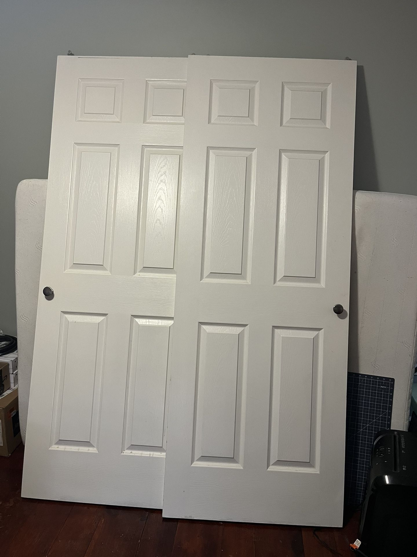 Two Sliding Closet Doors