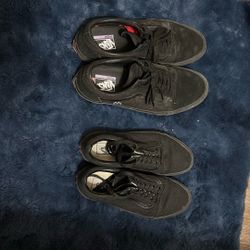 All Black Vans 