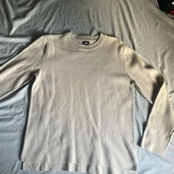 H&M Men’s Cream Sweater Crewneck