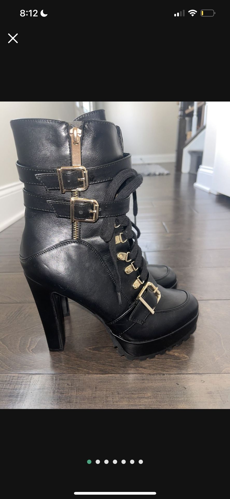 Woman’s Black Heeled Boots