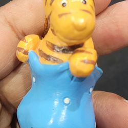 Vtg Disney Tigger Inside Sock Ornament  Jingle 6.5"