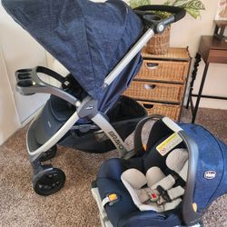 Chicco Bravo Trio Travel System Stroller and Car Seat