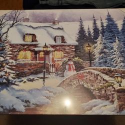Light Up Holiday Painting 