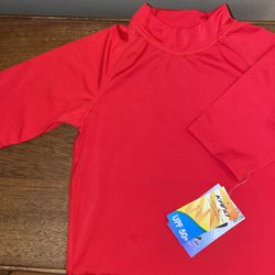 Brand New! Kanu Surf Red Rashguard