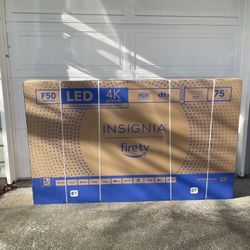 75” Insignia 4K TV