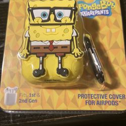 Original Spongebob AirPod Case. For 1. And 2 