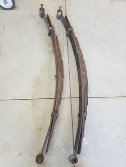 Ford 78 79 F250 350 4" Lift 4x4 Front Springs