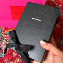 SAINT LAURENT wallet Black Brand New original