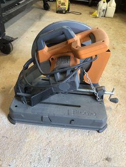 Ridgid Chop Saw for Sale in Ridgeway VA OfferUp