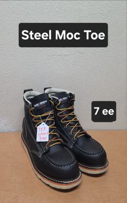 Duradero Work Boots sz 7ee STEEL MOC TOE