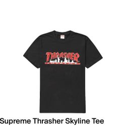 Supreme Trasher Skyline Shirt Size Small