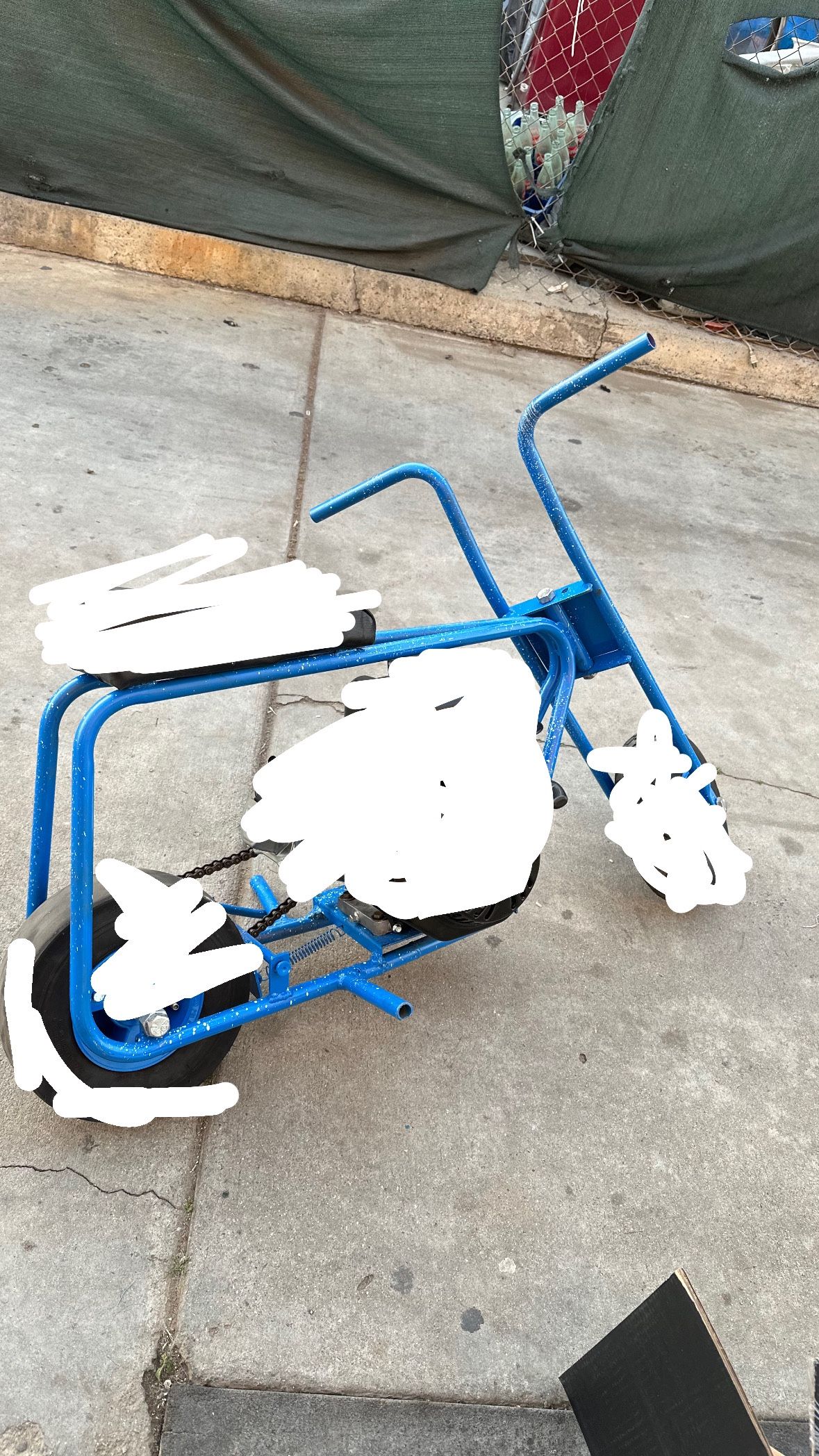 Azusa frame mini bike frame