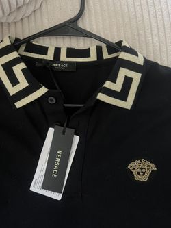 Versace Men’s Pollo Button Up Large