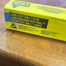 Plumbers Long Test Ball Plug