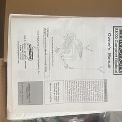 In motion, compact elliptical