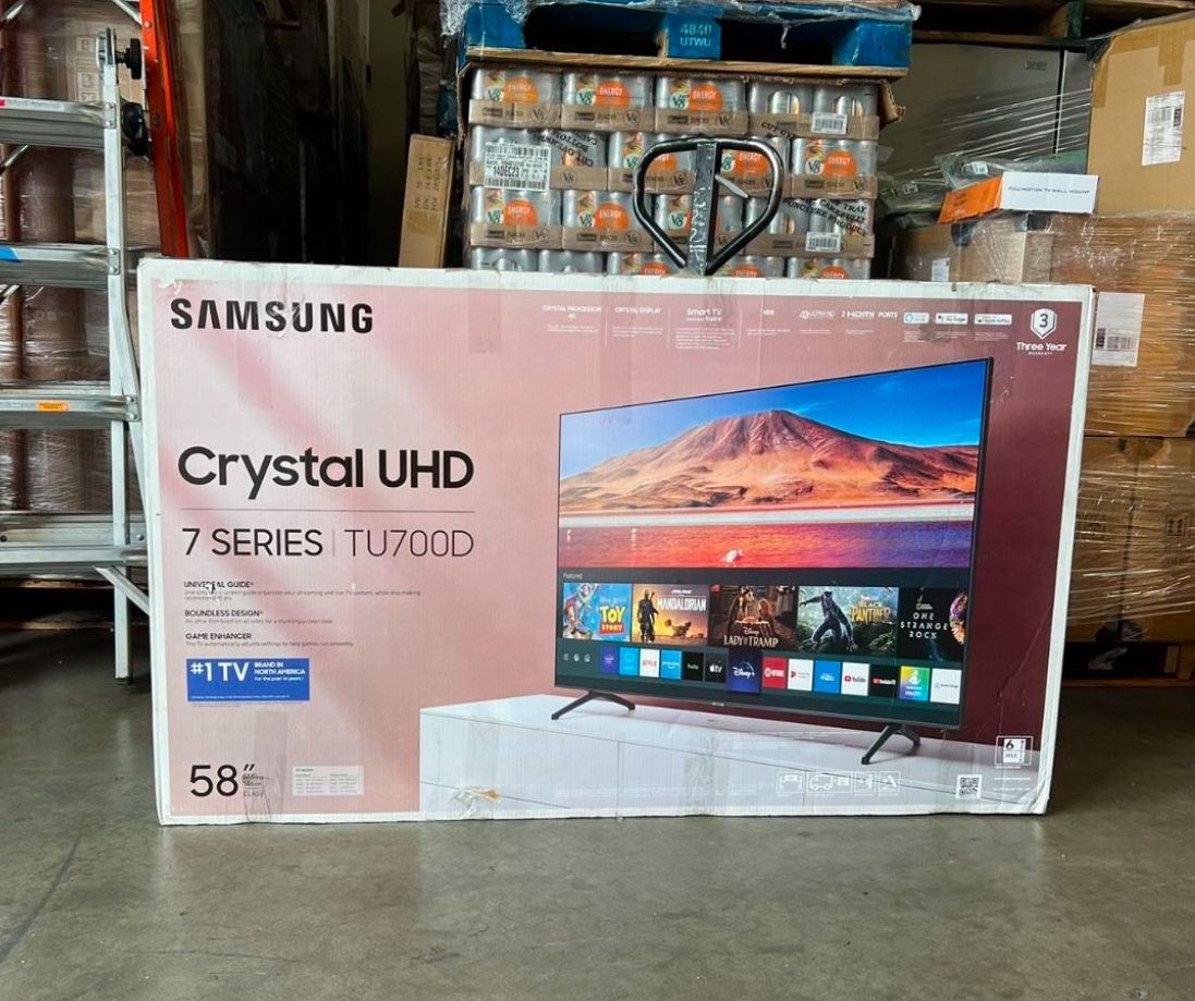 58 “ Samsung Smart 4K LED HDR TV