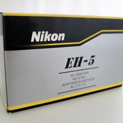 Nikon Custom EH-5 AC Camera Battery Adapter 

