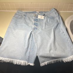 Forever 21 Light Denim Shorts 