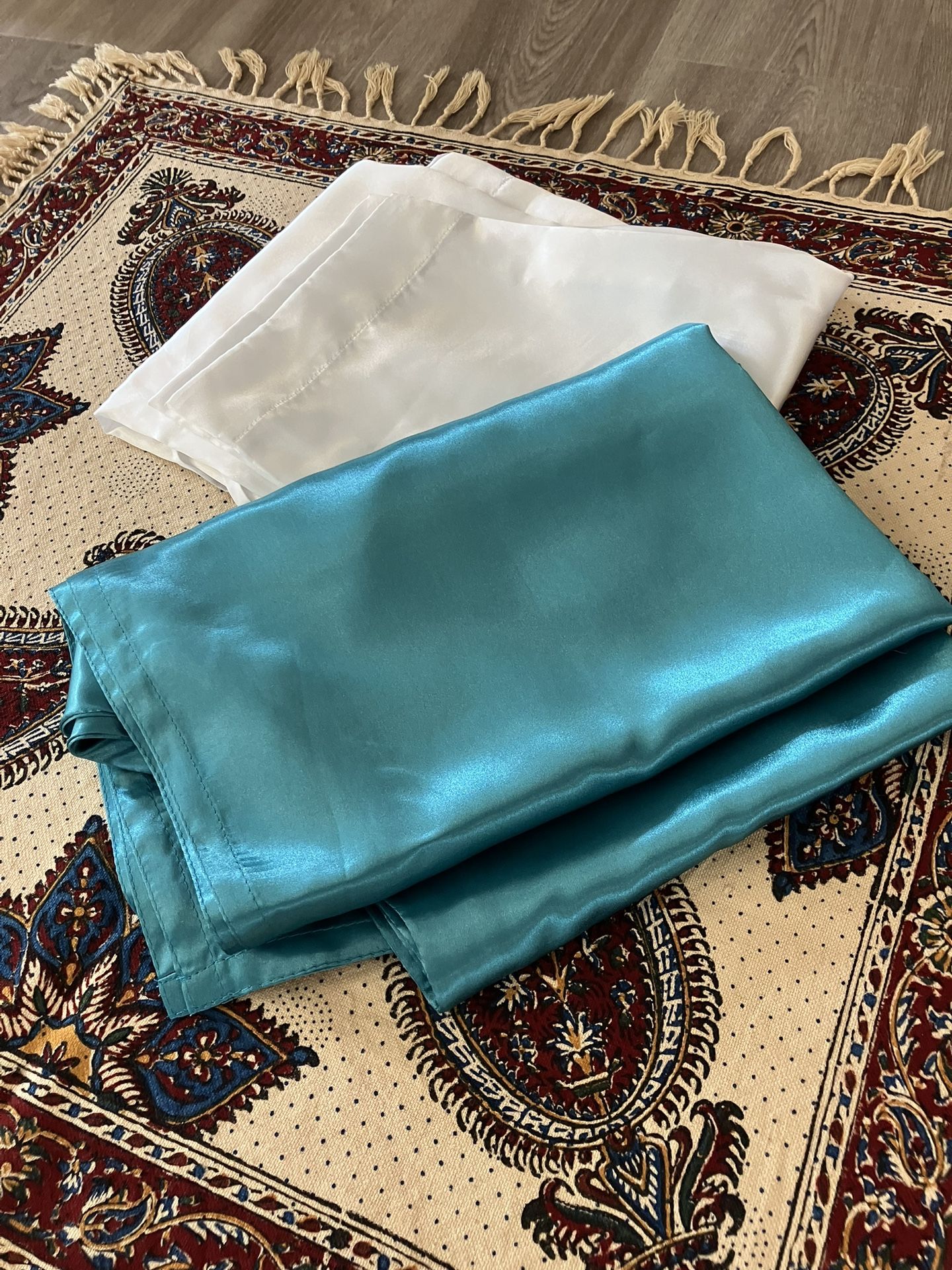 2 Pcs Silk Indian/ Pakistani Dress And Pant Set