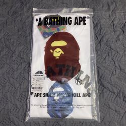 Bape T-Shirt Blue Ape