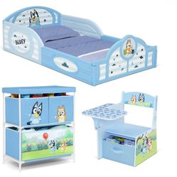 Bluey bedroom set (no mattress) 3 piece set 