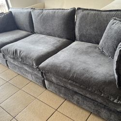 🛋 3-Seater Comfy Cloud Couches – Modular & Super Cozy! 🛋