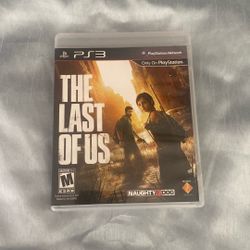 PS3 Game - The Last Of Us