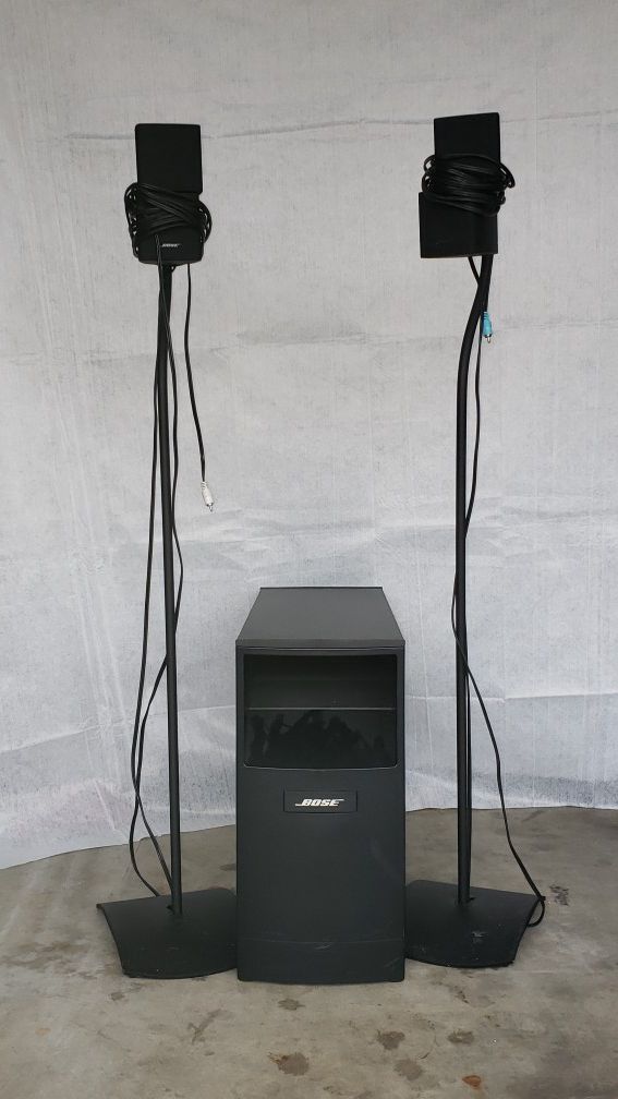 Bose subwoofer and speaker system