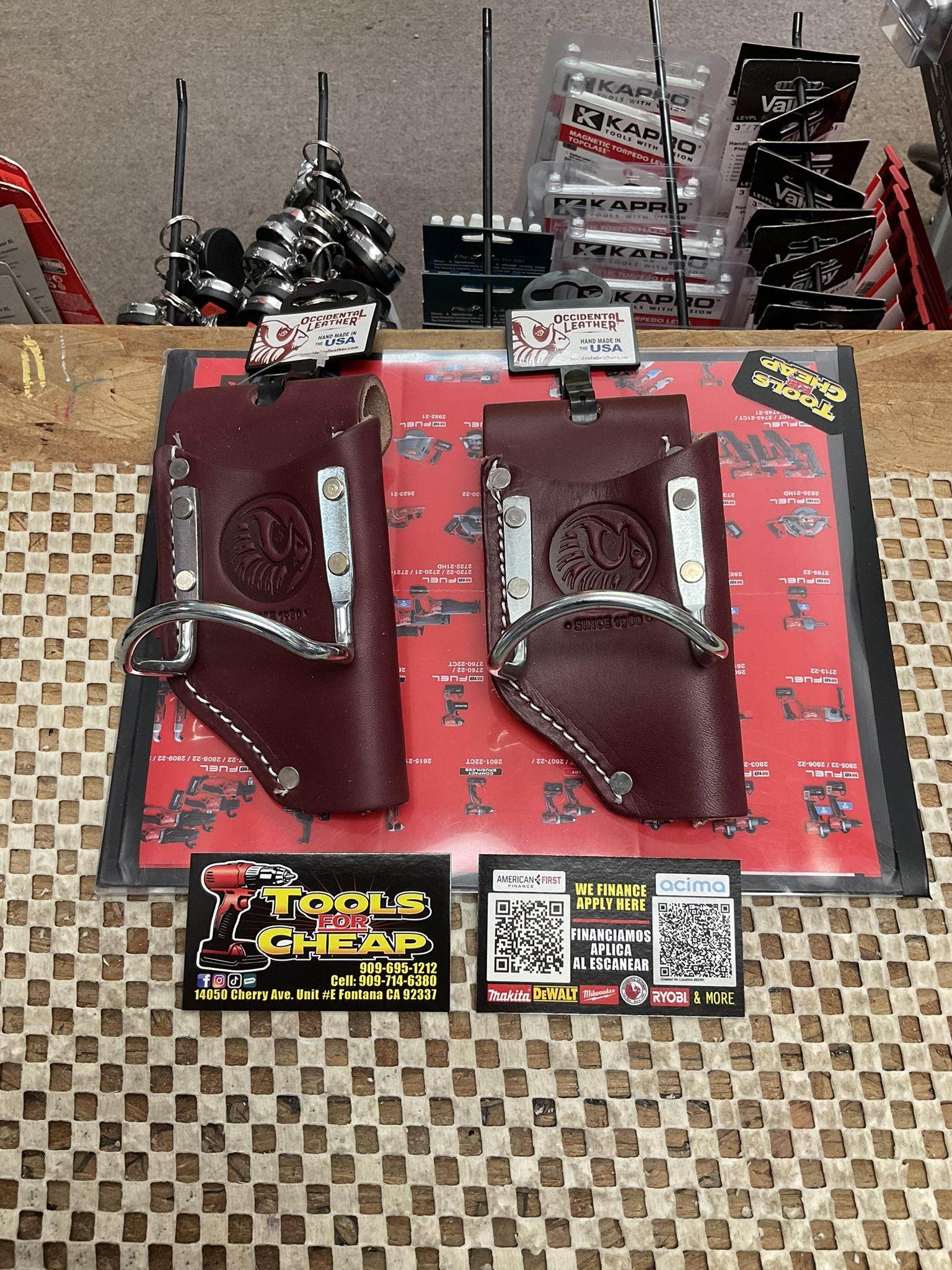 Occidental Leather 5020 2-in-1 Tool And Hammer Holder $40 EACH