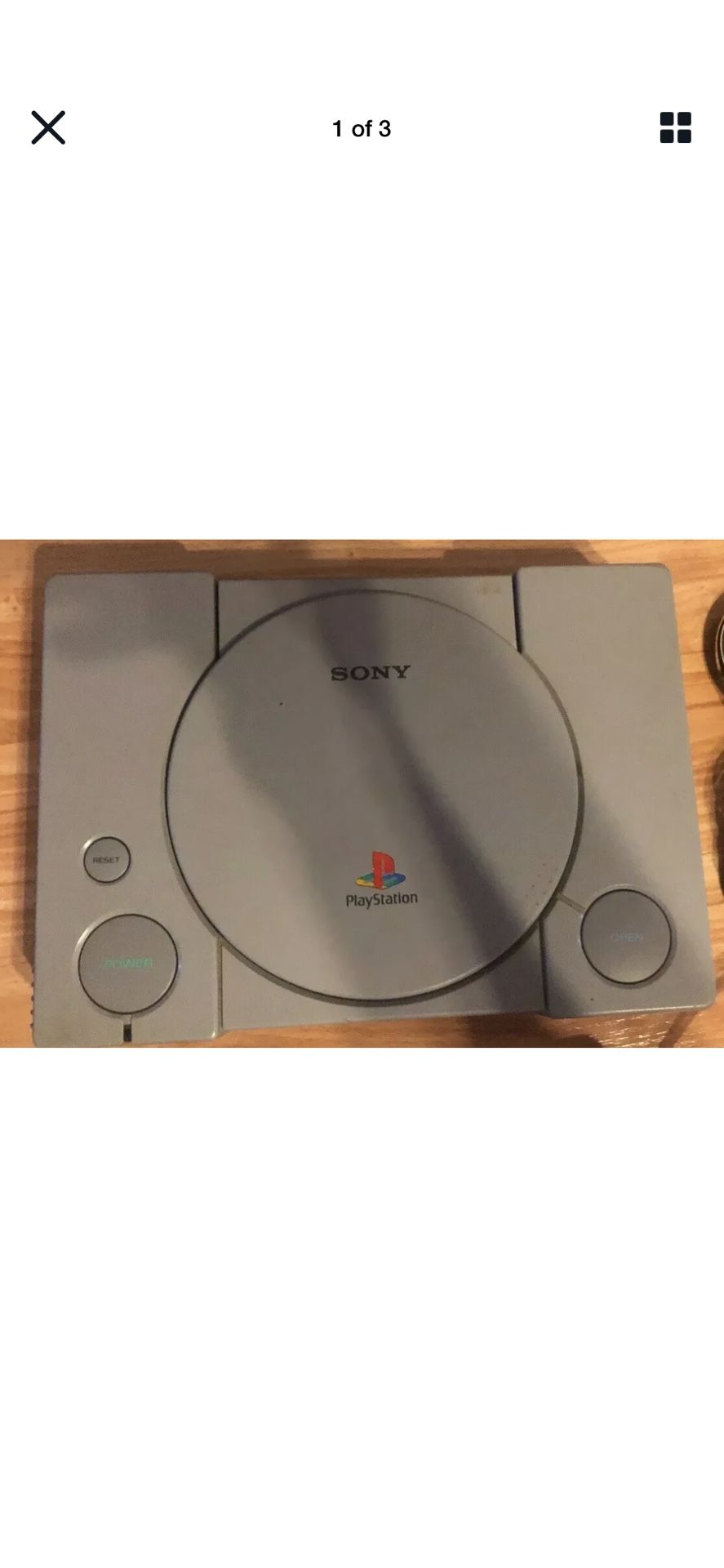 Sony PlayStation PS1 w/ 1 game