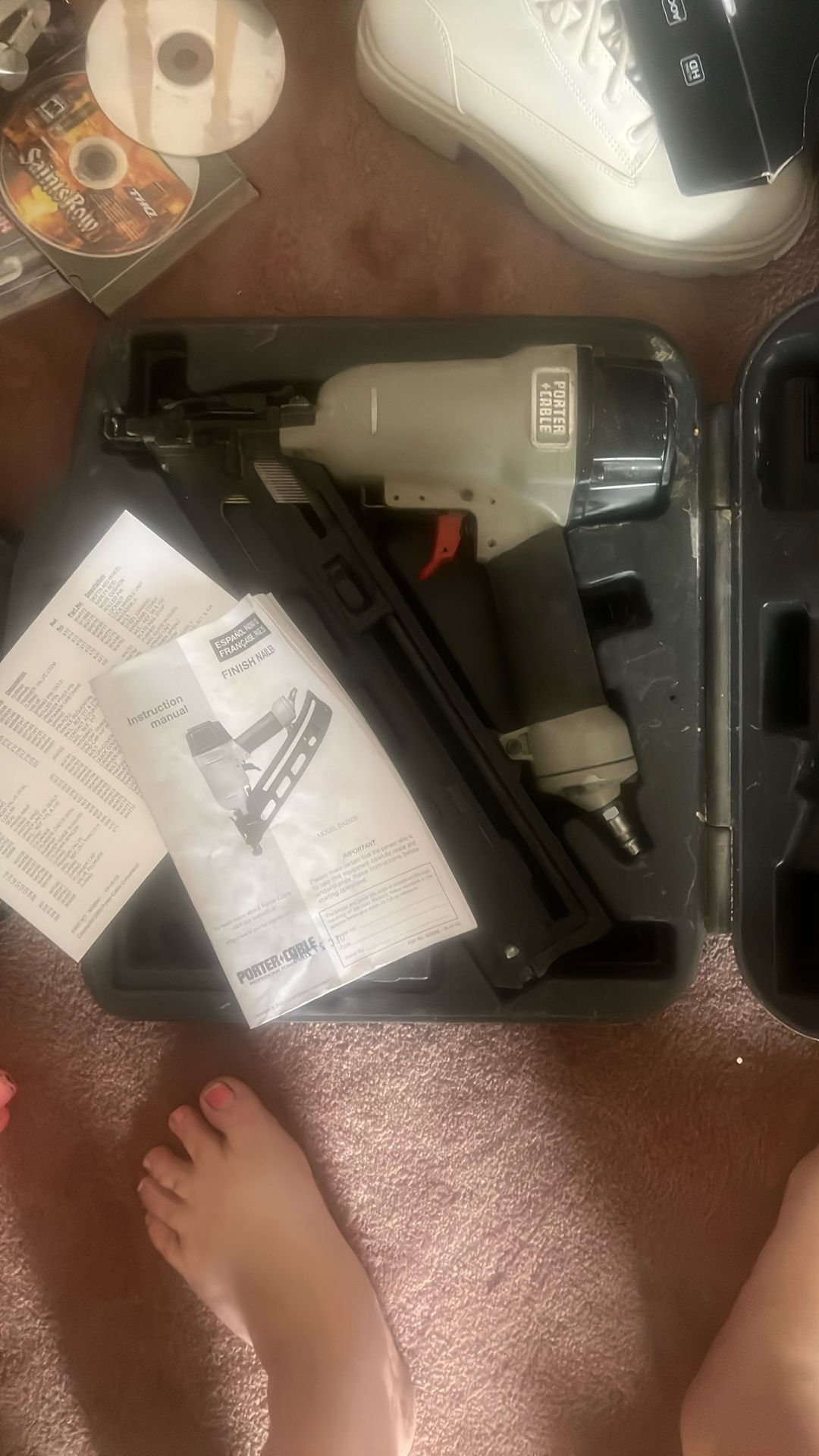 Porter cable nail finisher model DA250B