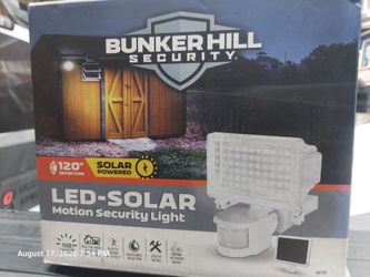Bunker Hill Security LED Solar Motion Security Light