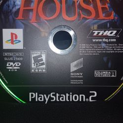Monster House Ps2 Game Disc