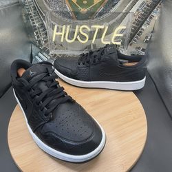 Jordan 1 Retro Low Golf “Black Croc” Men’s Sz 11.5